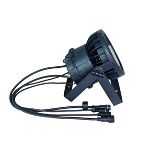 ไฟ LED Par Can กันน้ำ วัสดุอลูมิเนียมอัลลอยด์ DMX512 ปรับความสว่างได้ RGBW แสงวอร์มไวท์  IP65 รองรับแรงดันไฟฟ้ากว้าง ติดตั้งแบบแขวน ความสว่างสูง - Product Image 3