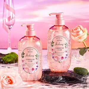 Crème de bain hydratante et nourrissante au parfum longue durée de fleurs de cerisier Sakura, gel douche au collagène et pétales - Product Image 3