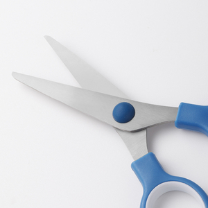 Tesoura Doméstica de Aço Inoxidável DIY com Cabo PS, Multiuso, Corte com Borda Parcialmente Serrilhada - Product Image 3