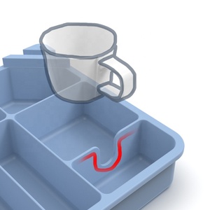 Couch Cup <strong>Holder</strong> Tray,<strong>Handy</strong> Silicone Couch Caddy Waterproof Anti-Spill Sofa Cup <strong>Holder</strong> for Snacks Beverage Remote - Product Image 5