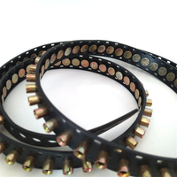 Rivets auto-perforants en acier au carbone Dacromet à tête ronde de 4 mm, 4,5 mm, 5 mm avec bobine de ruban, normes DIN/ISO, classe 4