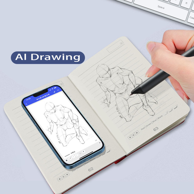 Factory Promotion New Product AI Smart Notepad Drawing Ai Business AI Smart Multifunction Notebook