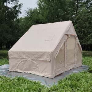 2025 Nueva tienda familiar para exteriores <span class=keywords><strong>PL</strong></span> 420D tela Oxford impermeable apertura rápida inflable integrado techo Ridge portátil Camping - Product Image 5