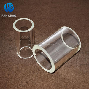Tuyauterie en verre claire de cylindre de <span class=keywords><strong>quartz</strong></span> de silice de Borosilicate avec le feu de deux extrémités poli - Product Image 6