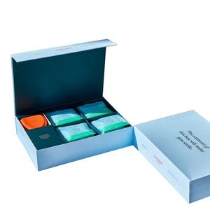 Scatola regalo magnetica riciclata per imballaggio in carta ortodontica trasparente bretelle dentali imballaggio per piccole imprese con stampa Logo aziendale - Product Image 3