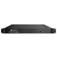 Multiplexor IP con 768 Entradas IP, 4 ASI Bidireccionales, 4 Salidas MPTS, Reasignación PID, 1U, Gestión Web, HZY-3504