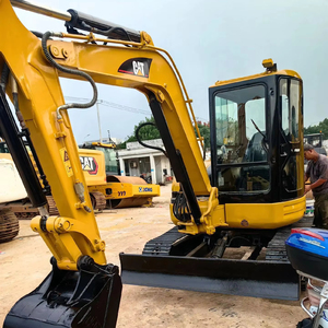Mini excavadora Caterpillar 304CR usada de 4 toneladas para 304C con caja de cambios de motor PLC-Horas bajas Buen estado para inspección de video - Product Image 1