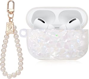 Étui pour écouteurs personnalisable en TPU souple avec motif IMD brillant de luxe et chaîne de perles pour Pro 2 et pour 4 - Product Image 6