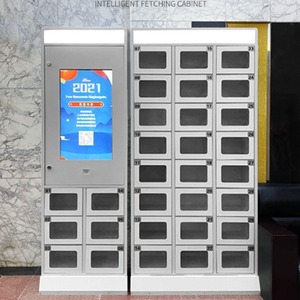 Armoire de rangement intelligente multifonction chauffante en métal rectangulaire pour plats à emporter, design moderne pour cuisine - Product Image 1
