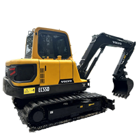Miniexcavadora Volvo EC55 Usada Original de Suecia en Venta |   Miniexcavadora de 5 Toneladas para Uso Doméstico |   Horas de Uso Bajas | Excelente estado
