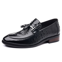 Chaussures Oxford en cuir véritable pour hommes, à lacets, bout rond, style décontracté et professionnel, antidérapantes, respirantes, pour le bureau et la carrière