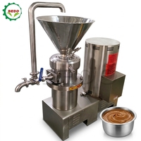 Machine à pâte de beurre de cacahuètes, d'amandes, de noix de cajou, de sésame, de graines de tournesol et de noix, pour la fabrication de pâtes à base de fèves de cacao