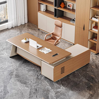 Muebles de oficina de diseño moderno de calidad superior personalizados Mesa de oficina modular Escritorio DE TRABAJO convertible de madera