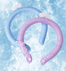 Customized Novos Produtos Reutilizáveis s Tamanho Ice Neck Anel Cooler Ej teste Excelente Pescoço Cool Therapy - Product Image 3