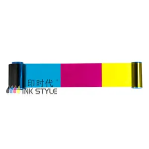 Fita colorida genérica impressora zebra p310, 800015-145 ymck-250 impressões