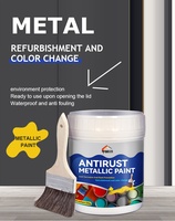 Peinture liquide anti-rouille multicolore, résistante aux intempéries, imperméable, pour toitures en tôle, à base d'époxy, à appliquer au pinceau