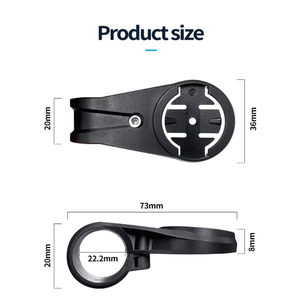 Giá đỡ máy tính xe đạp đường trường, xe đạp thể thao ba môn phối hợp 22,2mm dành cho <span class=keywords><strong>Garmin</strong></span> <span class=keywords><strong>Edge</strong></span> - Product Image 3