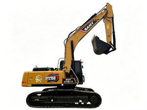 รถขุดตีนตะขาบ Sany 215c ใหม่เอี่ยมและราคาถูก รุ่น SY215c พร้อมเครื่องยนต์ เกียร์ และมอเตอร์คุณภาพสูงจากจีน ขายดี - Product Image 1
