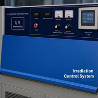 Cámara de Envejecimiento UV con Control de Lámparas Delanteras y Traseras para Pruebas ASTM G154 ISO 4892-3