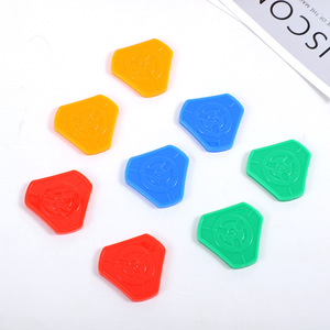 Plastic Coins Round <b>PS</b> ABS For PC Gold Blue Red Green Orange Game Tokens Unisex Business Gifts - Product Image 2