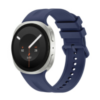Nouveau bracelet en silicone officiel de style identique pour Samsung Galaxy Watch 9 (tailles S/L) (WB1236TA)