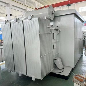 0.8KV 6.3KV 3150KVA กลางแจ้งสำหรับเคลื่อนย้ายกล่องยุโรปแบบกะทัดรัด - Product Image 4
