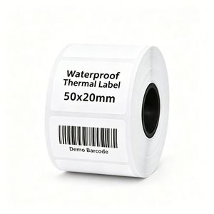 Cinta de papel kraft de alta resistencia y durabilidad con logotipo personalizado al por mayor para el manejo de efectivo bancario y el atado de billetes. - Product Image 6