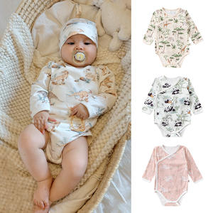 Combinaison <span class=keywords><strong>Triangle</strong></span> à Manches Longues pour Bébé, Tenue d'Automne en Coton Pur, Tenue de Dessin Animé ODM, Style Décontracté, Unisexe - Product Image 2