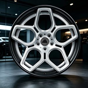 Jantes en alliage d'aluminium poli forgé sur mesure, multi-rayons, 2 pièces, neuves, avec boulons pour <span class=keywords><strong>Aston</strong></span> <span class=keywords><strong>Martin</strong></span> DB11 DBS Vantage - Product Image 6