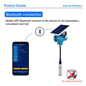 จอแสดงผล LCD MQTT RS485 ความแม่นยำสูง เครื่องวัดระดับน้ำไร้สาย เซ็นเซอร์วัดระดับของเหลว เกจวัดความดัน - Product Image 3