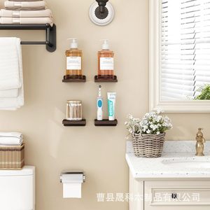 Wooden Decorative <b>Shelf</b> For Vases And Plants <b>Wall</b> <b>Mounted</b> Float Type 12.7X12.7X4Cm Multipurpose Display <b>Shelves</b> - Product Image 3