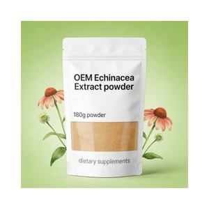 Extrait de Feuille d'Échinacée Biologique Naturel en Poudre, Qualité Alimentaire, 100g, Marque Privée OEM/ODM, <span class=keywords><strong>Super</strong></span> Aliment Riche en Vitamines - Product Image 2