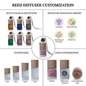 Refined <b>Car</b> Air Freshener <b>Bottle</b> High Shine Finish For Luxury Gift Boutique Wholesale Factory Direct Price Premium Set Gift - Product Image 2