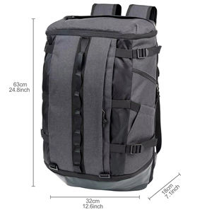 Sac à dos décontracté de sport de plein air pour hommes Sac à dos de <span class=keywords><strong>basket</strong></span>-ball bon marché d'usine avec support de ballon de football - Product Image 4