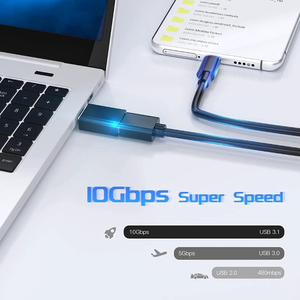 Juego de 4 Adaptadores USB-C 3.1 con Convertidor Tipo C Compatible con Teléfonos Inteligentes Android, Computadoras Portátiles, Tabletas <span class=keywords><strong>MacBook</strong></span> - Negro - Product Image 3