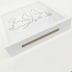 Cadre de vitrine de boîte d'ombre de <span class=keywords><strong>voyage</strong></span> avec fente sur le dessus pour les billets, souvenirs de <span class=keywords><strong>voyage</strong></span> - Product Image 2