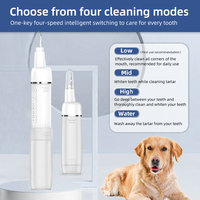 Ultraschall Dental Scaler Tragbares Haustier Mundgeruch Zahnstein entfernung Hunde zähne Reinigung Plaque Entfernungs werkzeug Mit Wassers pülung und LED