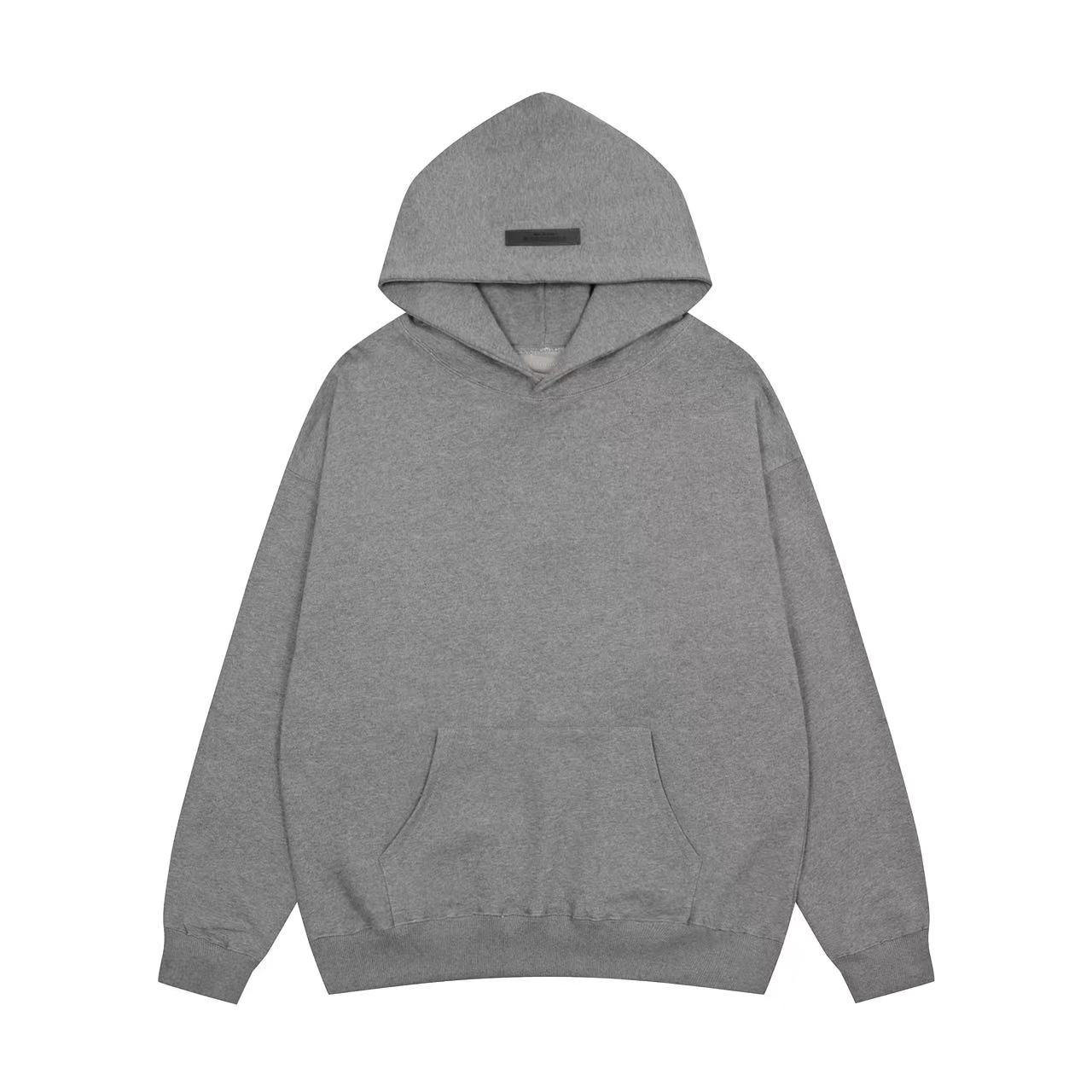 เสื้อมีฮู้ดข้าวโอ๊ตเข้ม