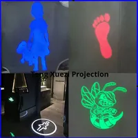 Projecteur de logo LED personnalisé pour Escape Room, maison hantée, projection de texte d'horreur, 12V 24V 36V, aluminium, garantie 1 an