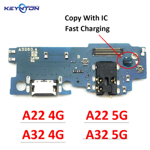 Conector de Carga Flex para <span class=keywords><strong>Samsung</strong></span> Galaxy <span class=keywords><strong>A22</strong></span>, Placa de Carga USB, Puerto de Carga - Product Image 4