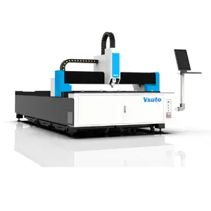 Vsuto brand low-priced 1000 watt laser power small economy fiber sheet laser cutting machine