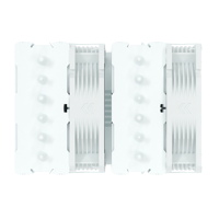 FEZCOOL C620 Refroidisseur de processeur à double tour avec six tubes en cuivre pour LGA2011120017001851115X et AMD