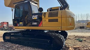 Grande pelle 33 tonnes d'occasion presque neuve Cat 330D2L pelle d'occasion en faible nombre d'heures de travail en bon état en stock - Product Image 2