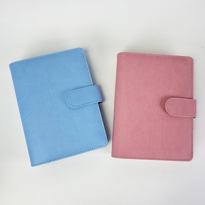 Sẵn sàng để tàu không thấm nước sỏi A6 tiền ví quà tặng Vòng Vàng PU da Bìa Nhật Ký Toploader thẻ chất kết dính trường máy tính xách tay - Product Image 3