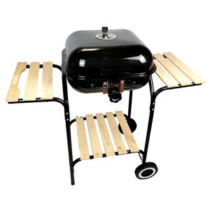 <span class=keywords><strong>Promotion</strong></span> : <span class=keywords><strong>Barbecue</strong></span> pliable sans fumée avec table pour jardin et extérieur, idéal pour le camping et les grillades à domicile - Product Image 4