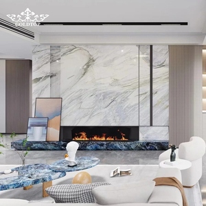 Lastre <span class=keywords><strong>di</strong></span> Marmo Calacatta New York Lucidato <span class=keywords><strong>di</strong></span> Lusso GOLDTOP, Grigio Striato, per Isole Cucina Moderne e Pavimentazioni Bagno <span class=keywords><strong>di</strong></span> Lusso - Product Image 5