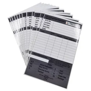 Adesivi firmati stampa personalizzata imballaggio personalizzato data di scadenza garanzia nome adesivo Planner Label