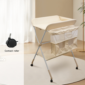 Thiết Kế Mới Bé Tổ Chức Tã Tã Thay Đổi Pad Bé Tã Thay Đổi Bảng Với Bánh Xe - Product Image 3