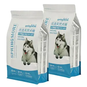 Free Plate Digital Print Pet Food Grade Bag Bag Gravnre Printing With Zipper Packaging Bags