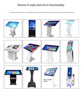 Tùy chỉnh 43 49 55 inch k loại trong nhà Wifi IR màn hình cảm ứng <span class=keywords><strong>LCD</strong></span> hiển thị kiosk tầng thường vụ thông tin kiosk - Product Image 5